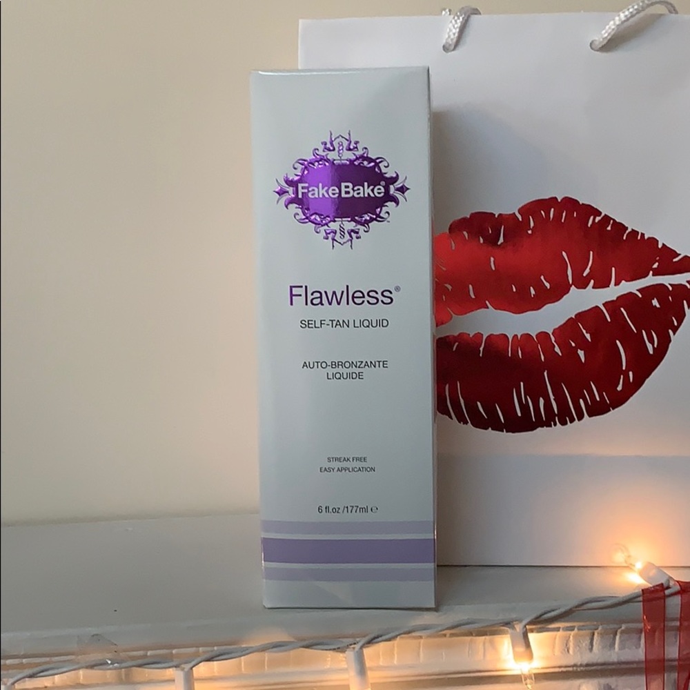Flawless fakebake self-tan liquid